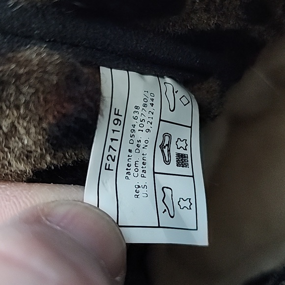 UGG black short classic boot leopard lining bow in back-5 - Picture 5 of 13